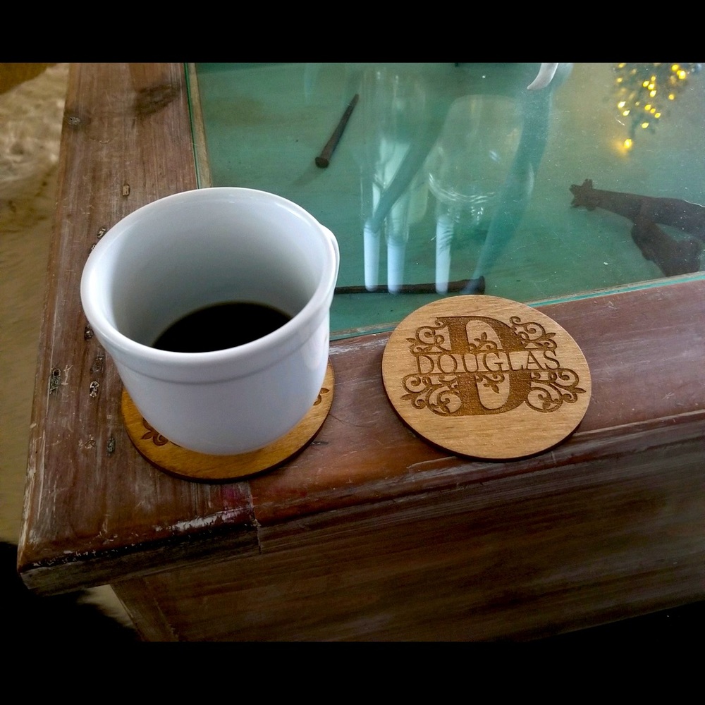 Custom Wooden coasters